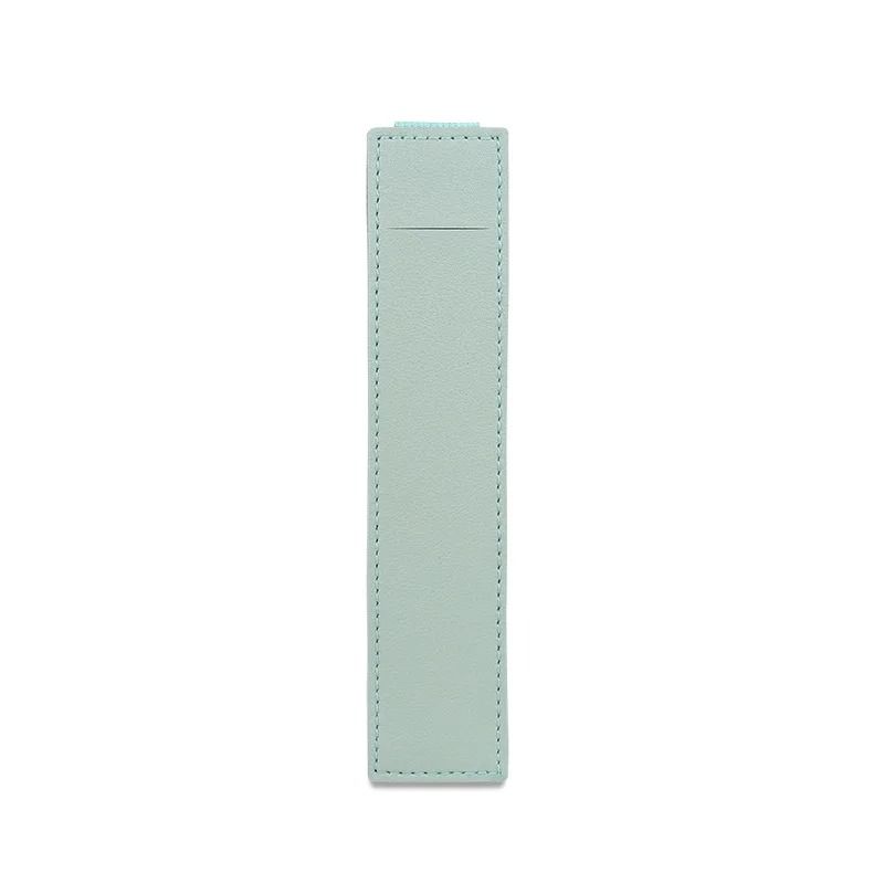 Universal Leather Pen Holder with Adjustable Elastic Band | Notebook & Planner Pouch