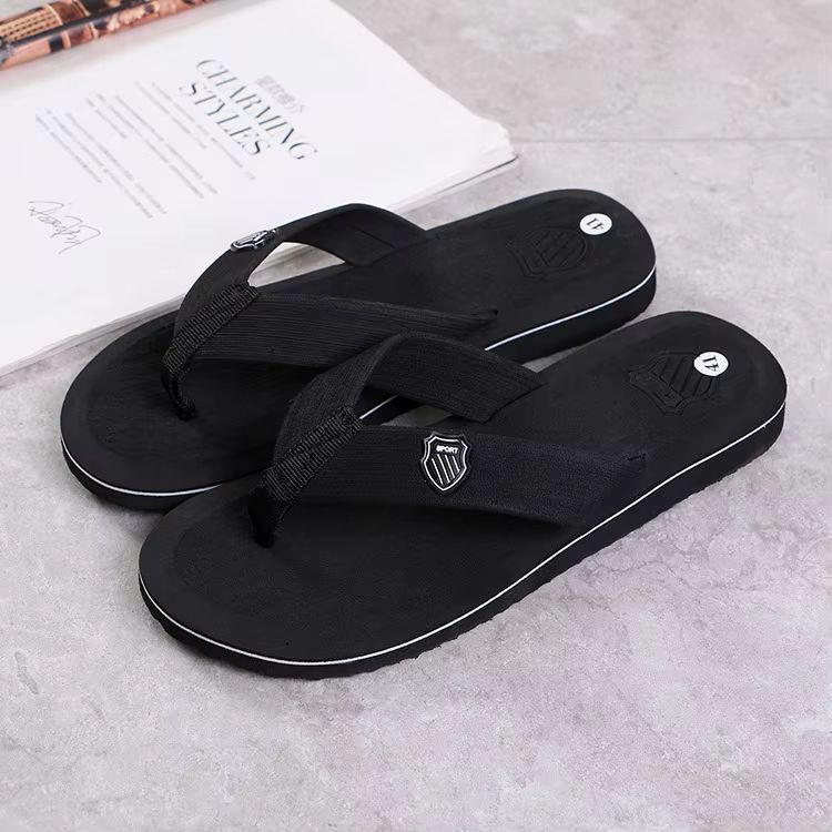 OceanStride Men's Non-Slip Flip Flops – Casual Beach and House Sandals