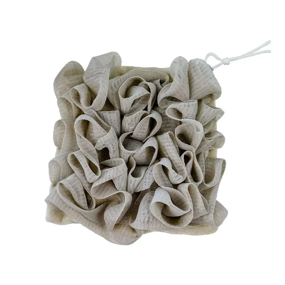 2-In-1 Integrated Soap Pouch and Mesh Bath Interface