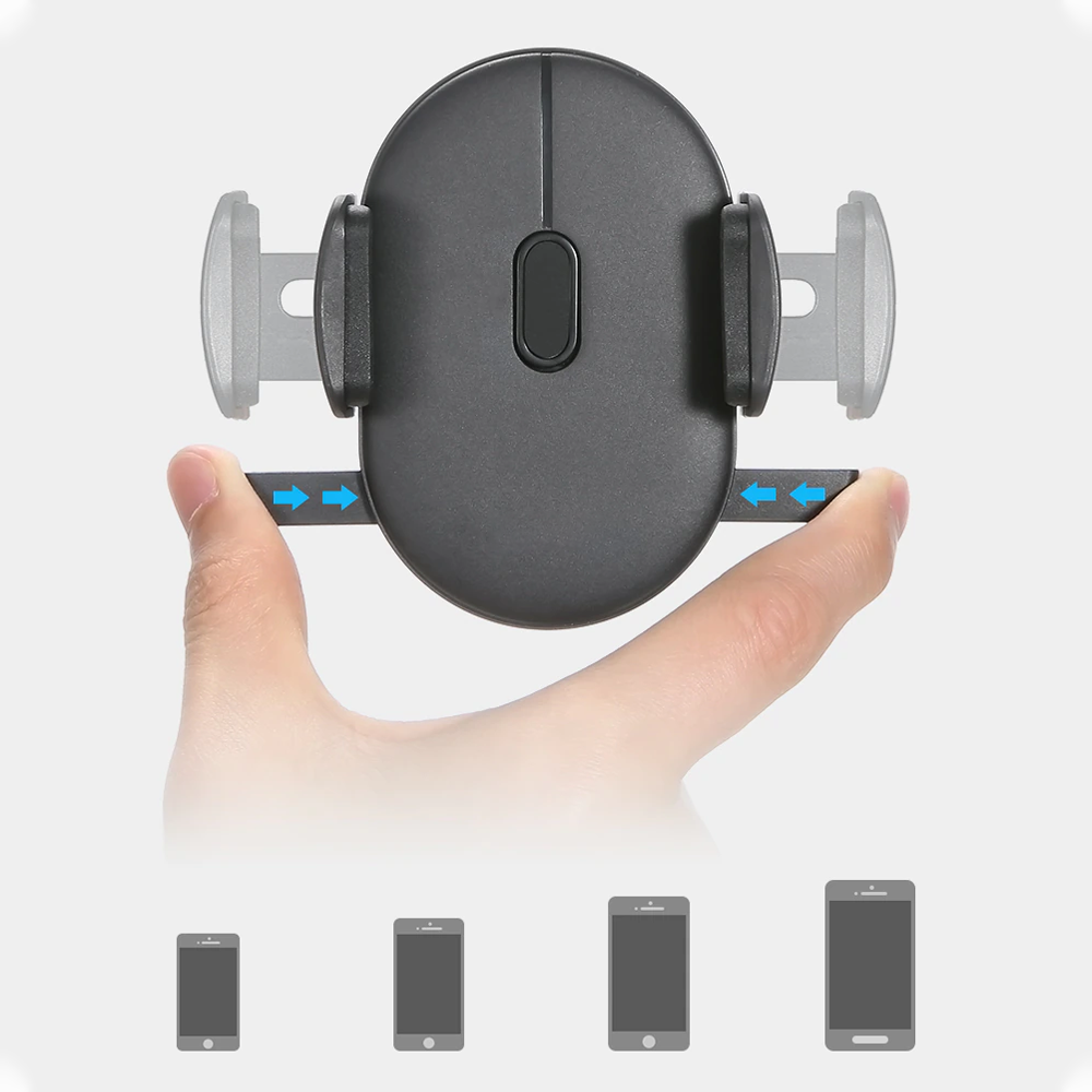 Rotatable and Retractable Car Phone Holder