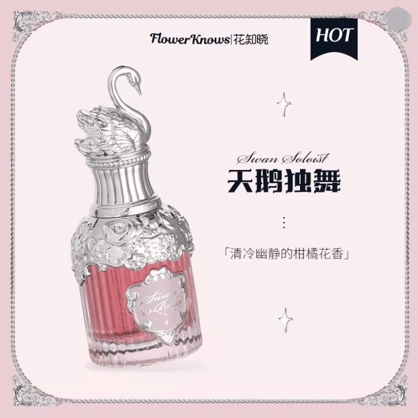 Flower Knows Strawberry Cupid Perfume – Lychee Bouquet & Strawberry Milk Shake