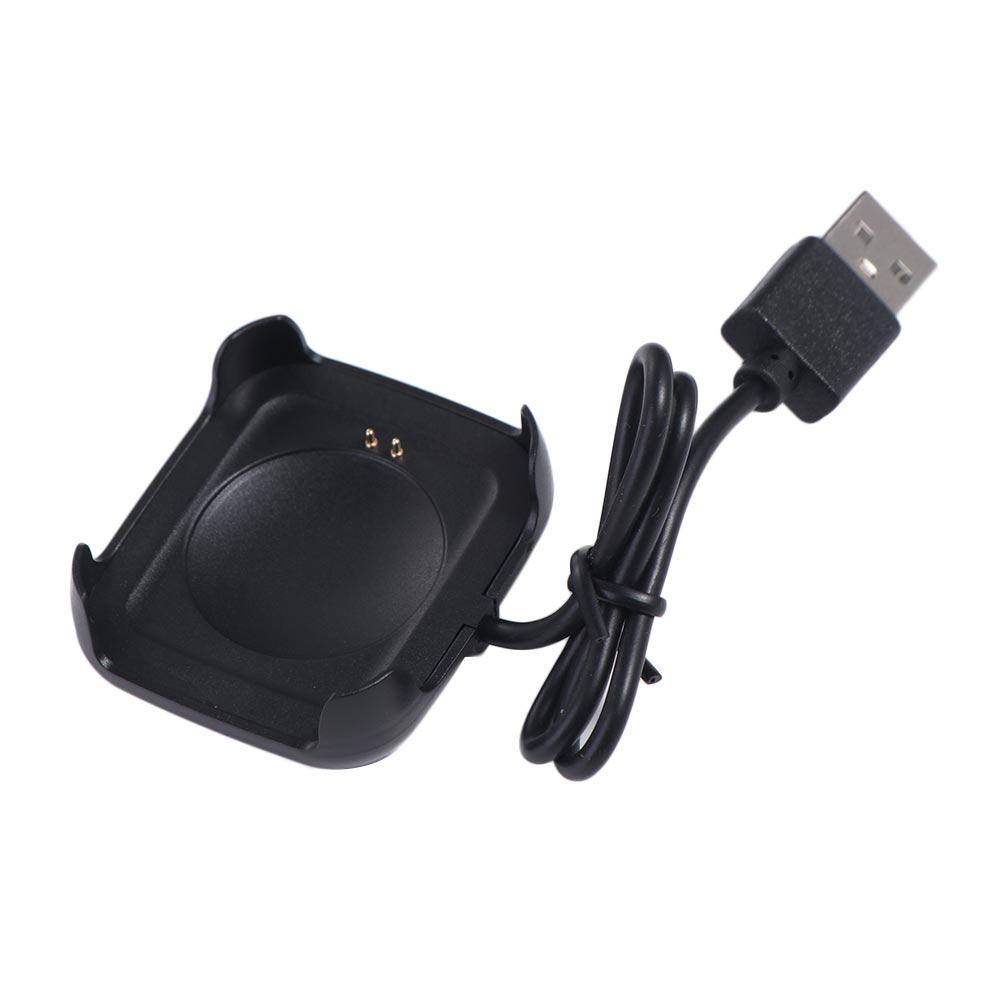 Smartwatch USB Adapter, Safe Fast Stable Current Charging Cable, Black Smart Watch Charger