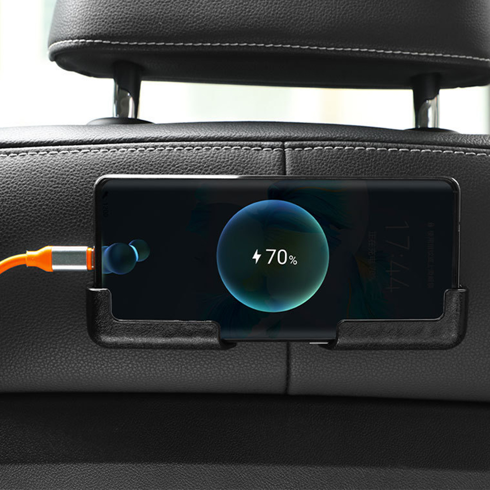 Universal Car Phone Mount Holder Compact Lightweight & Space Saving Phone Stand for Auto Interior