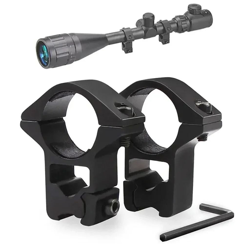 Aluminum Rifle Scope Mount Rings for 25.4mm and 30mm Tubes
