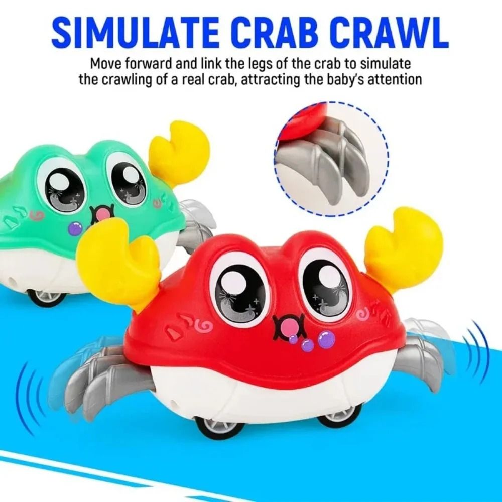Kinetic Simulation Crawling Crab Toy
