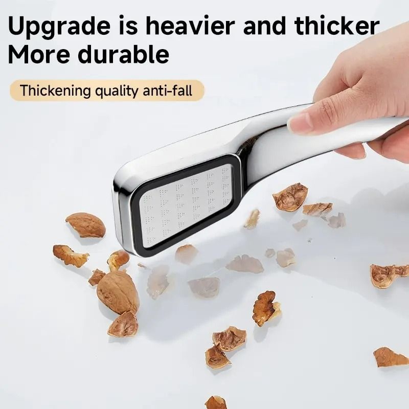 Square Handheld Pressurized Shower Head 300-Hole Water Saving Rainfall Spray
