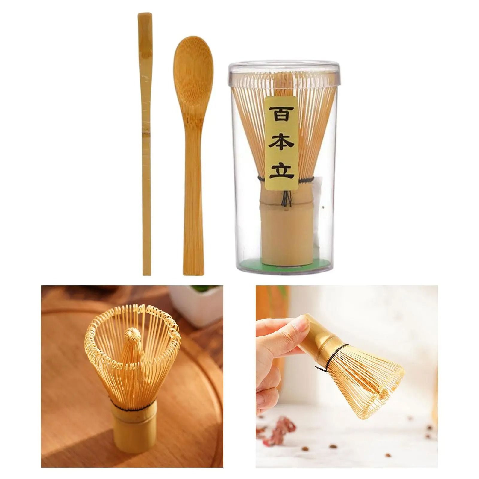 Matcha Whisk Set Handmade Starter Kit for Ceremonial Use