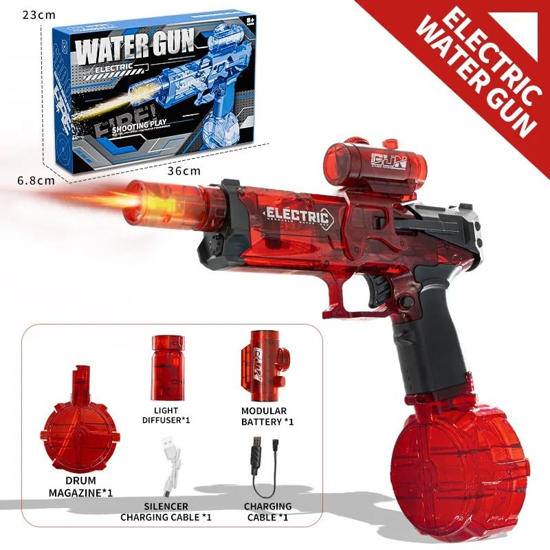 Kids Electric Water Gun High Pressure Automatic Water Blaster Toy