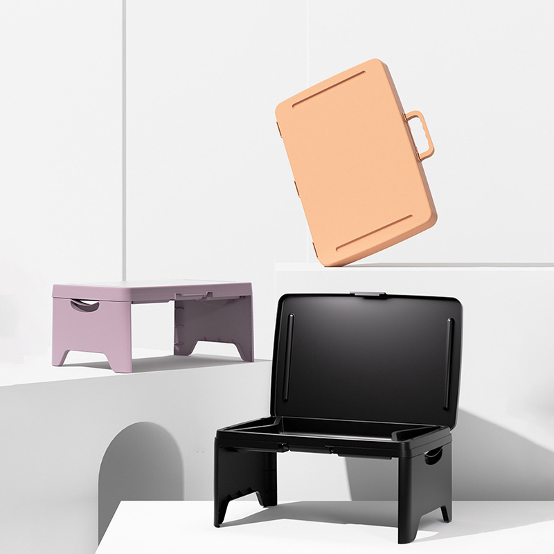 Foldable Portable Laptop Desk, Notebook Computer Holder, Working Table for Sofa, Bed, Car, TV Plays, Reading, Homework