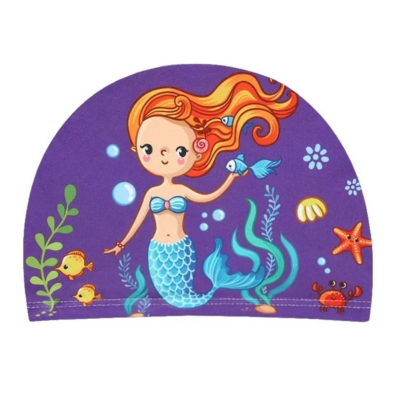 Hydro-Kinetic Childrens Swim Cap – Premium PU Waterproof Ear Protection
