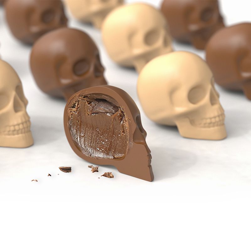 3D Skull Silicone Cake Mold