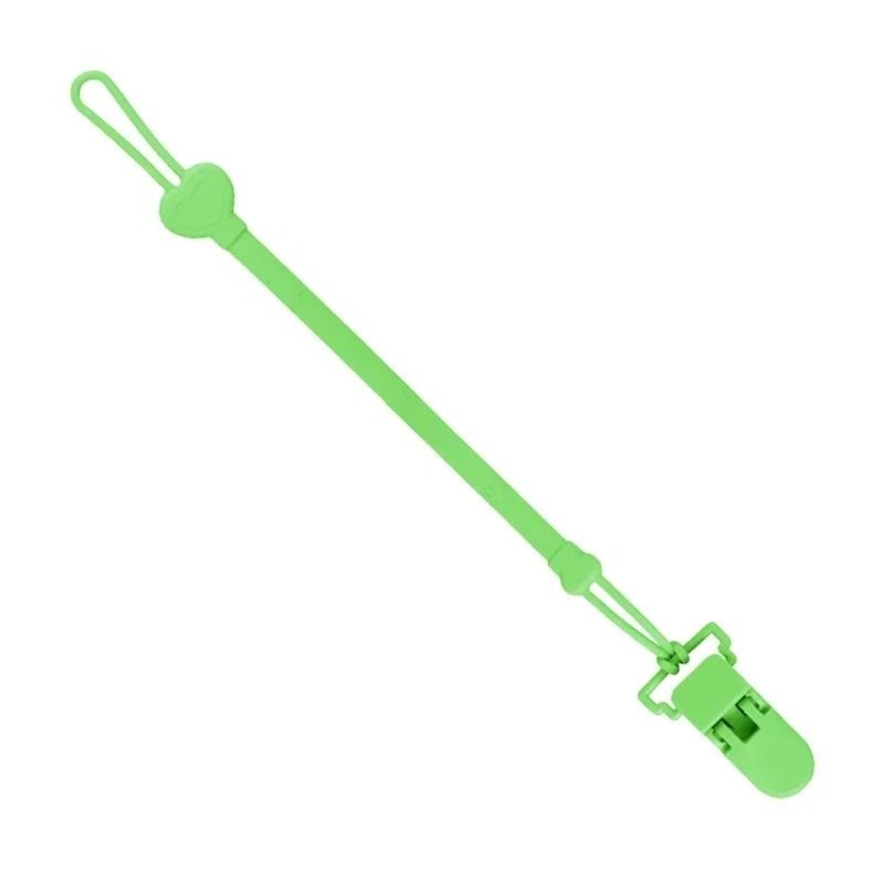 Flexible Silicone Pediatric Tether and Pacifier Strap