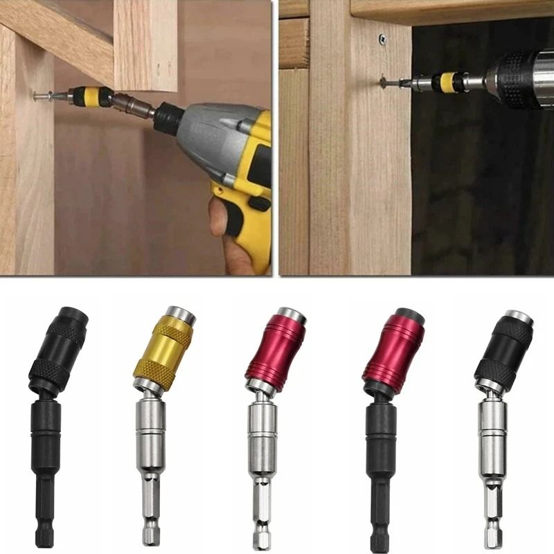 Hex Magnetic Screwdriver Bit Extension Rod with Quick Change Holder