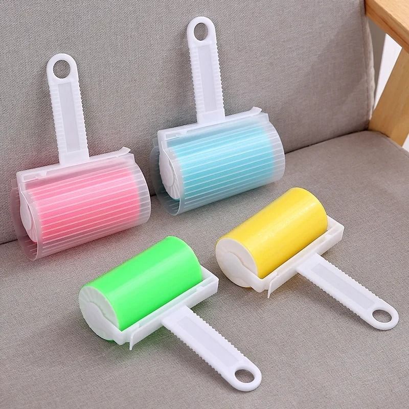 Washable Reusable Sticky Roller For Clothes And Home Pet Hair Removal