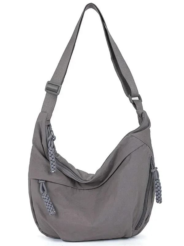 Womens Soft Cloth Shoulder Crossbody Bag