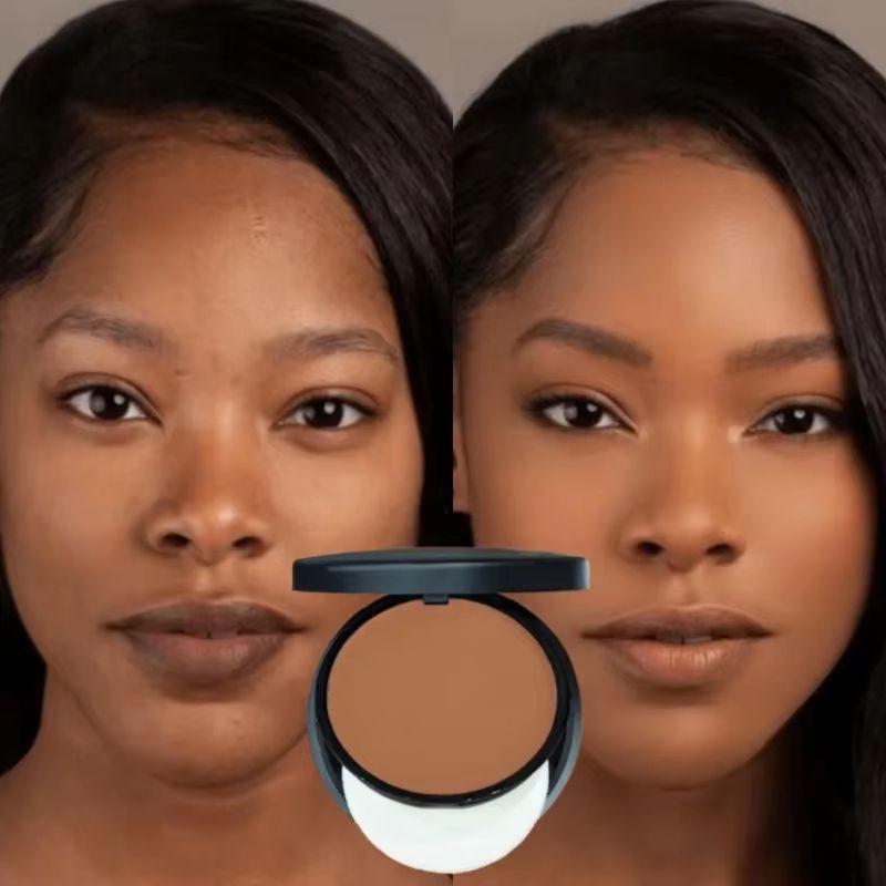 Sweat Resistant Matte Contour Powder Palette – Buildable Highlight & Shadow Makeup