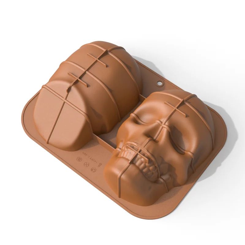 3D Skull Silicone Cake Mold