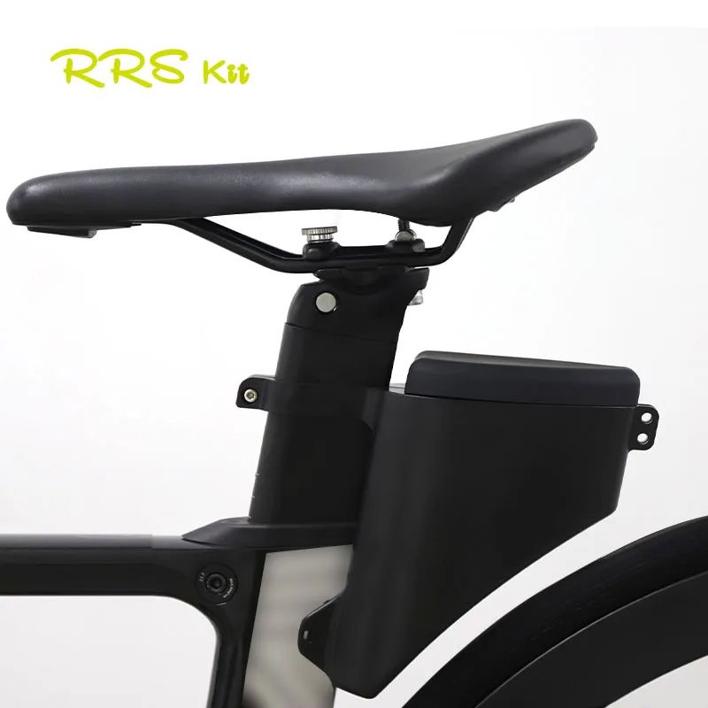 Waterproof Hard Shell Teardrop Bike Seat Tube Saddle Bag - Shock-Absorbing Bicycle Storage