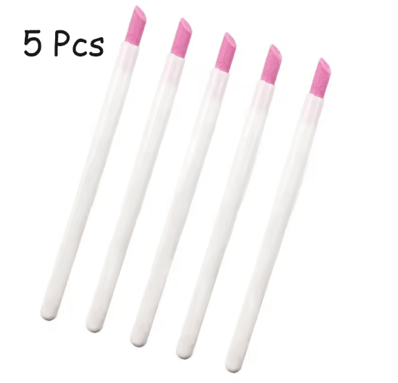 Quartz Nail Cuticle Grinding Pen Manicure Dead Skin Remover Tool