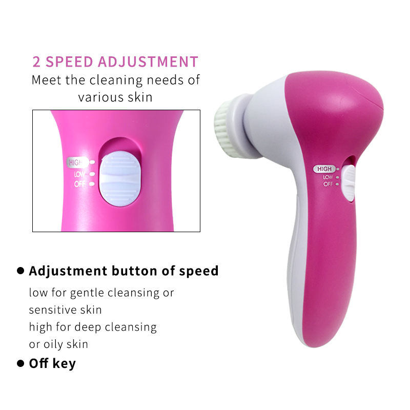 Facial Cleansing Brush Electric Face Cleanser and Massager