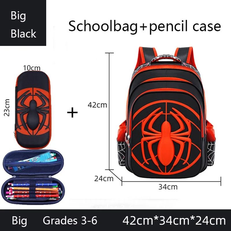 Heroic Spider Waterproof Primary Back Pack Set