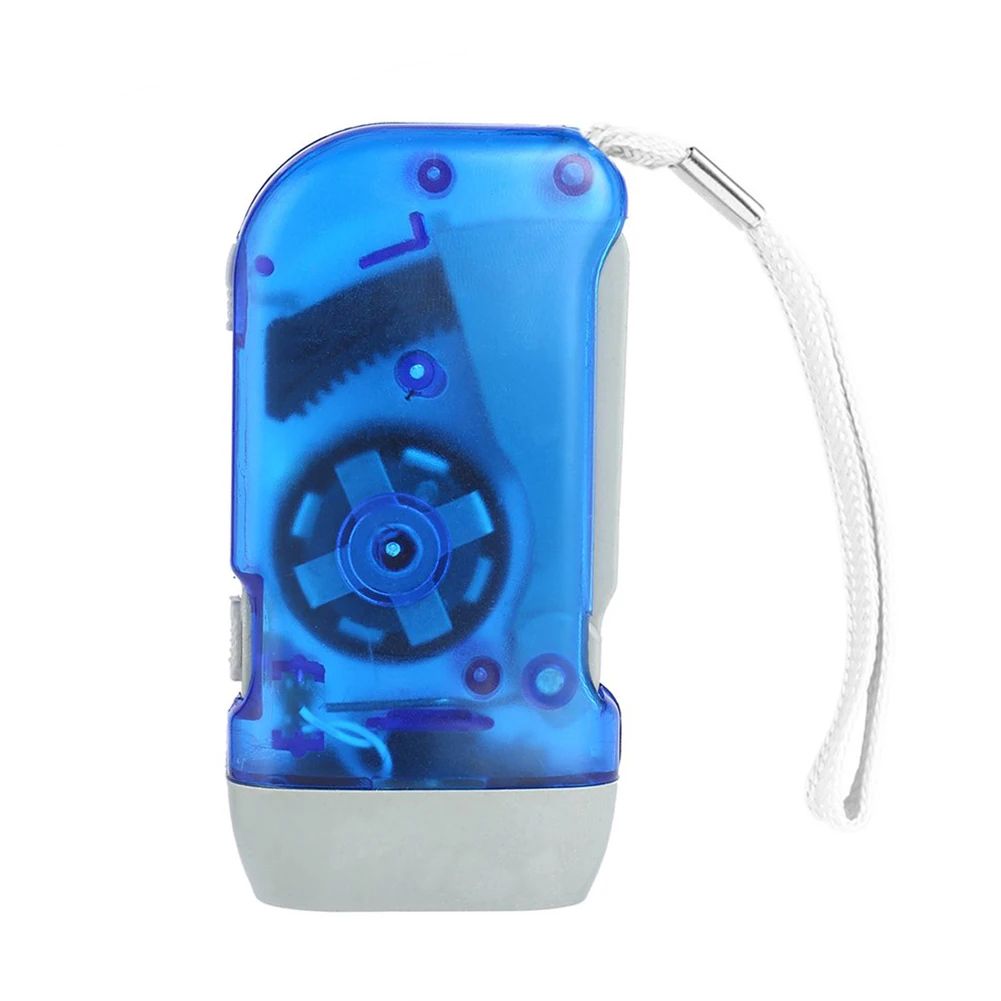 Hand Press Dynamo LED Emergency Flashlight