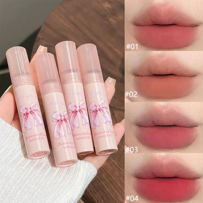 Butterfly Dance Lip Glaze and Blush Gift Set with Necklace