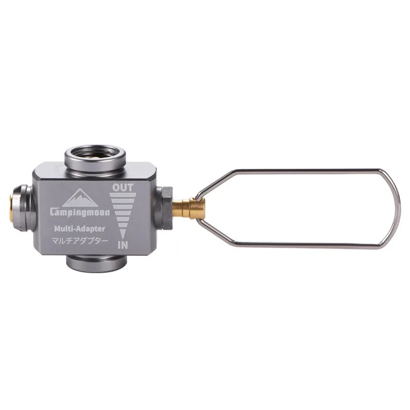 Outdoor Camping Gas Tank Multi Adapter Pressure Relief Valve Refilling Gas Tank Charging Adapter