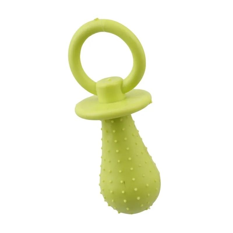 Interactive Rubber Pacifier Pet Toy