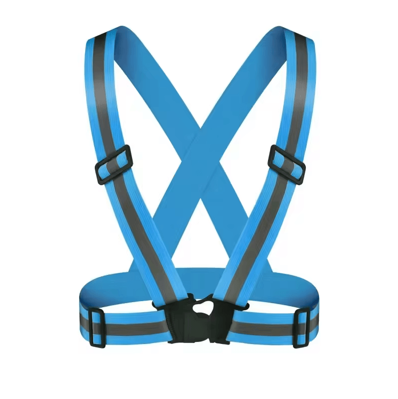 NightGuard Reflective Safety Vest – Adjustable Lightweight High-Visibility Running & Cycling Gear