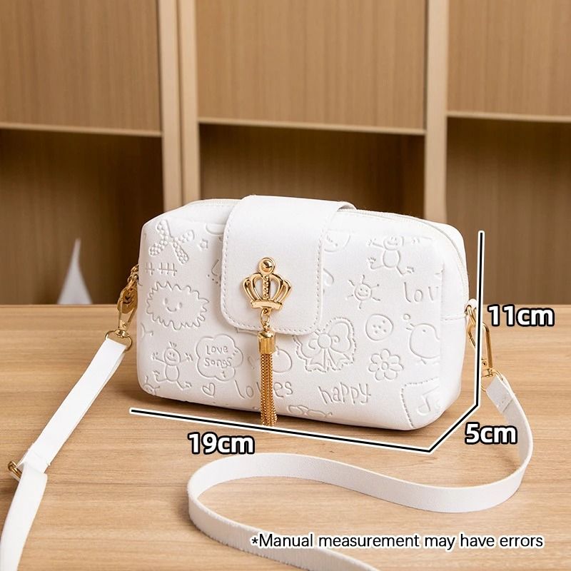 Fashionable Printed Camera Bag and Sweet Crossbody Phone Purse