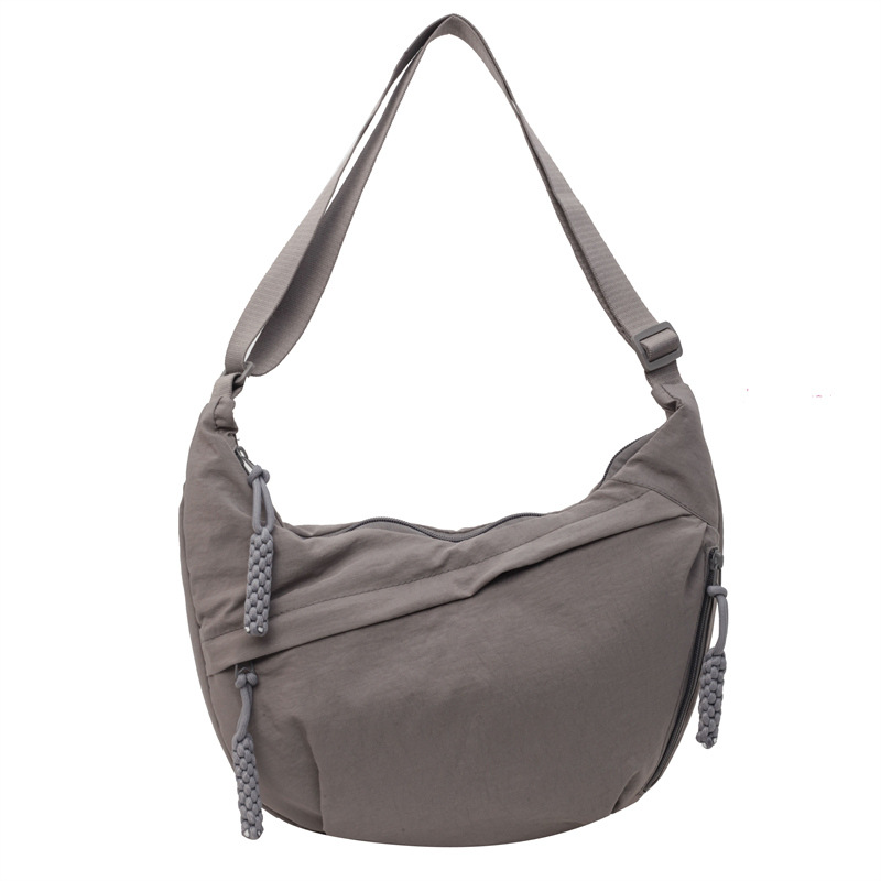 Lightweight Nylon Crossbody Bag Large Capacity Womens Messenger Shoulder Tote