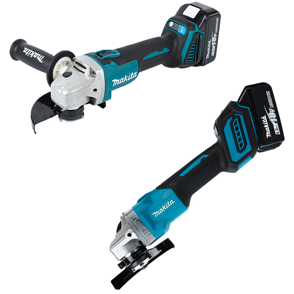 Makita404 Rechargeable Angle Grinder, High-Speed Cutting & Regulation Electric Tool for Makita Battery