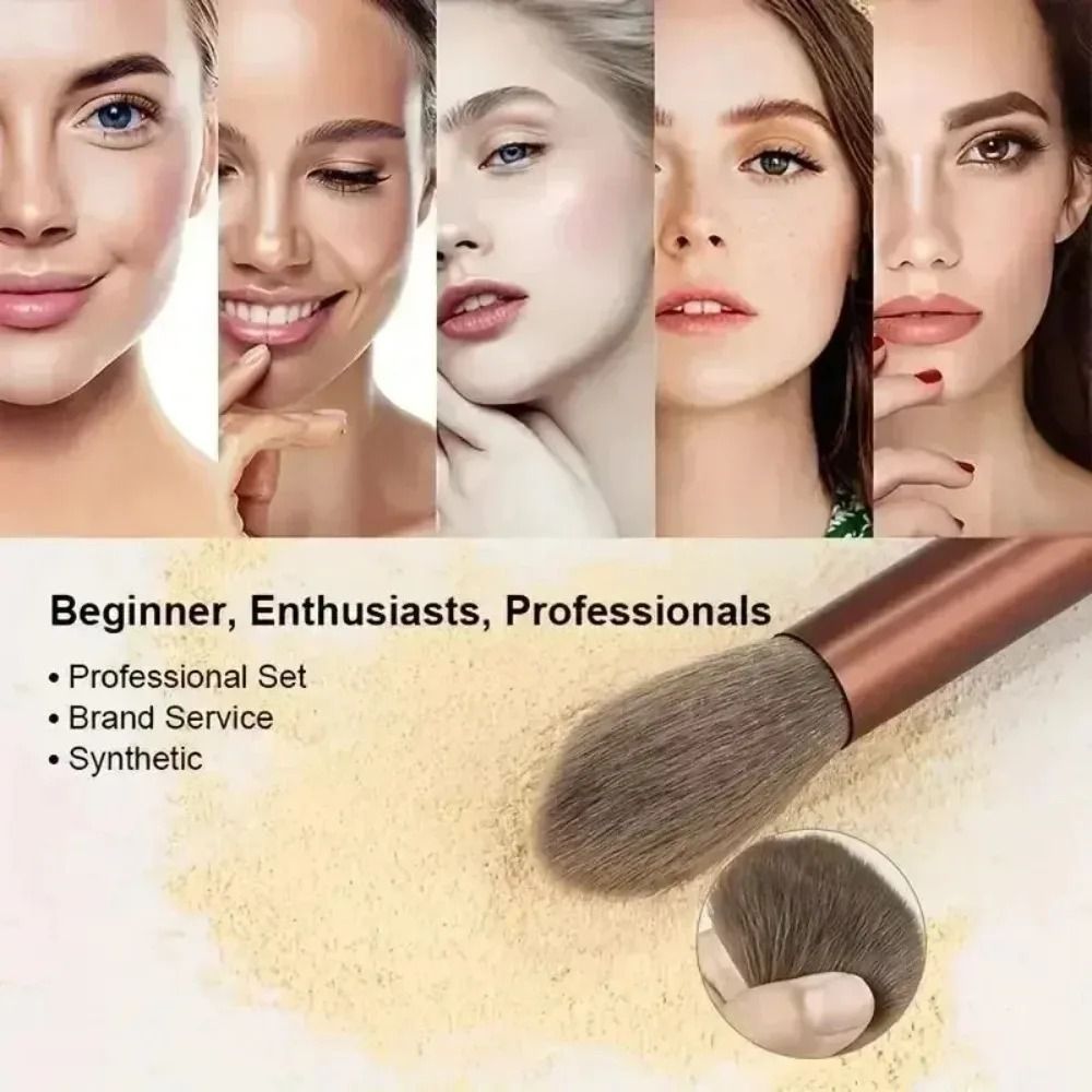 Soft & Fluffy Makeup Brush Set | Essential Beauty Blending Tool