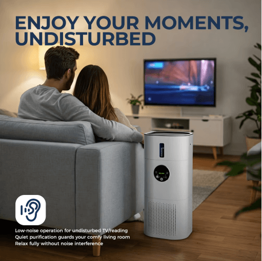 AeroPure 2 in 1 Air Purifier and Humidifier with H13 True HEPA White
