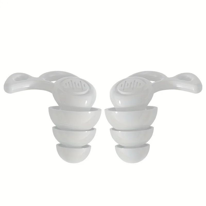 Reusable Noise Canceling Silicone Earplugs