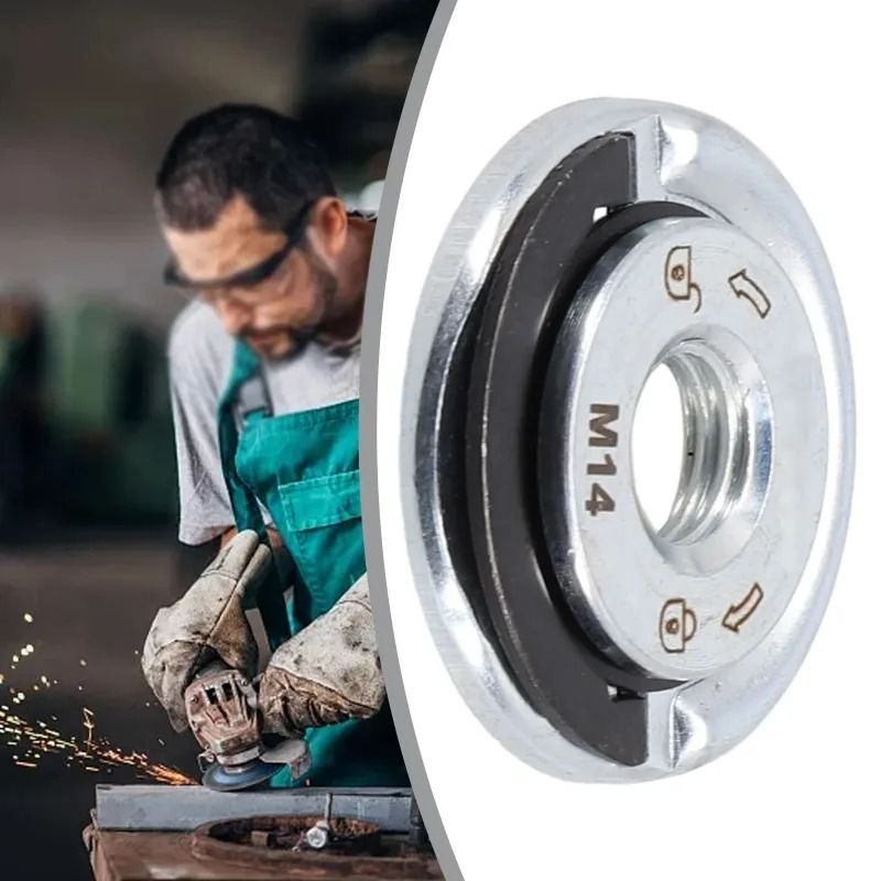M14 Quick Release Self Locking Grinder Flange Nut Pressing Plate