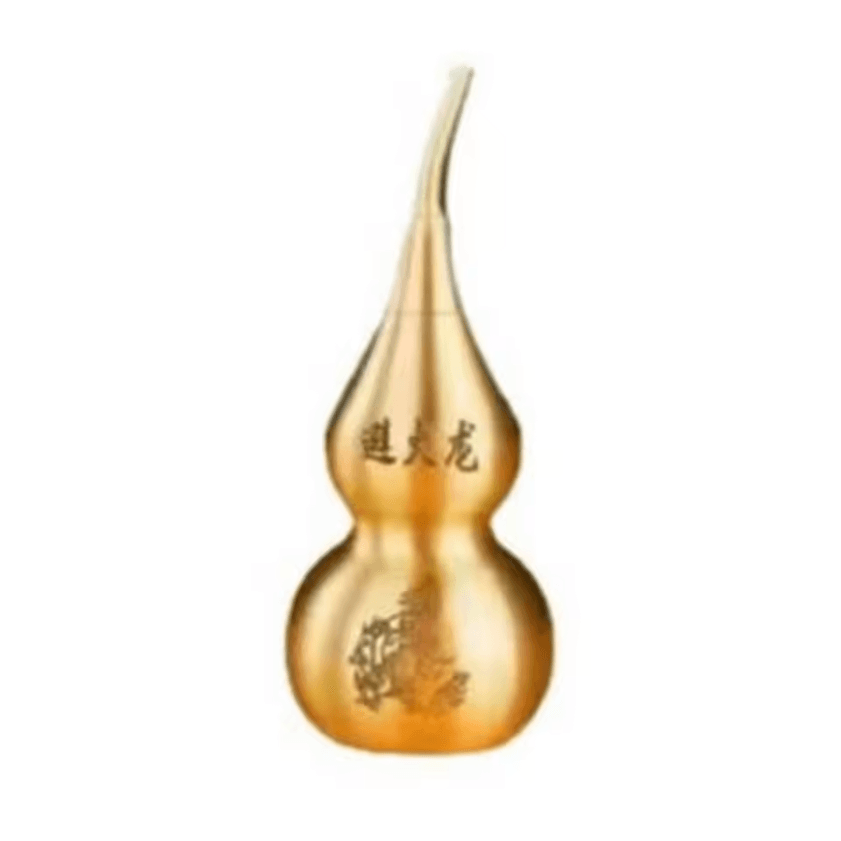 Feng Shui Brass Wu Lou Gourd Statue – Lucky Wu Lou Feng Shui Decor Fortune Ornament