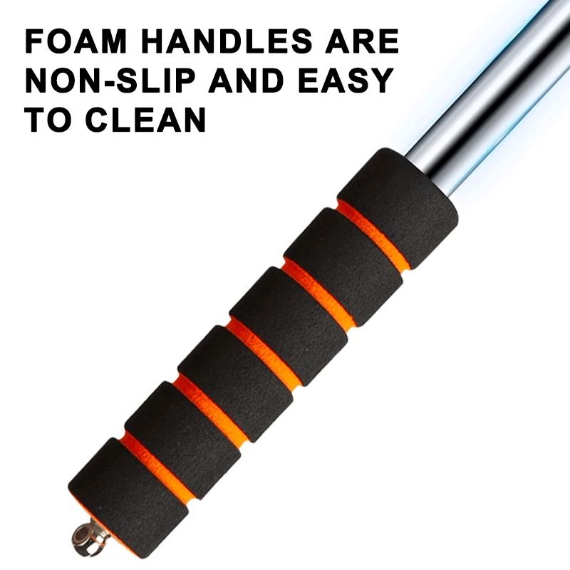 SEAMETAL Telescopic Windshield Defogging Brush Car Glass Cleaning Tool