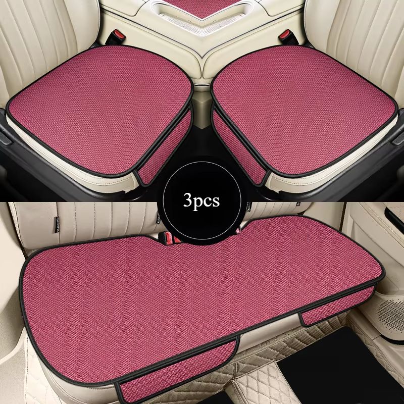 Breathable Ice Silk Car Seat Cushion Non-Slip Wear-Resistant Universal Cover