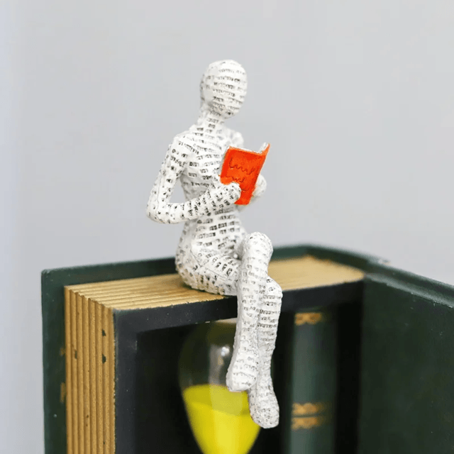Reading Woman Thinker Statue