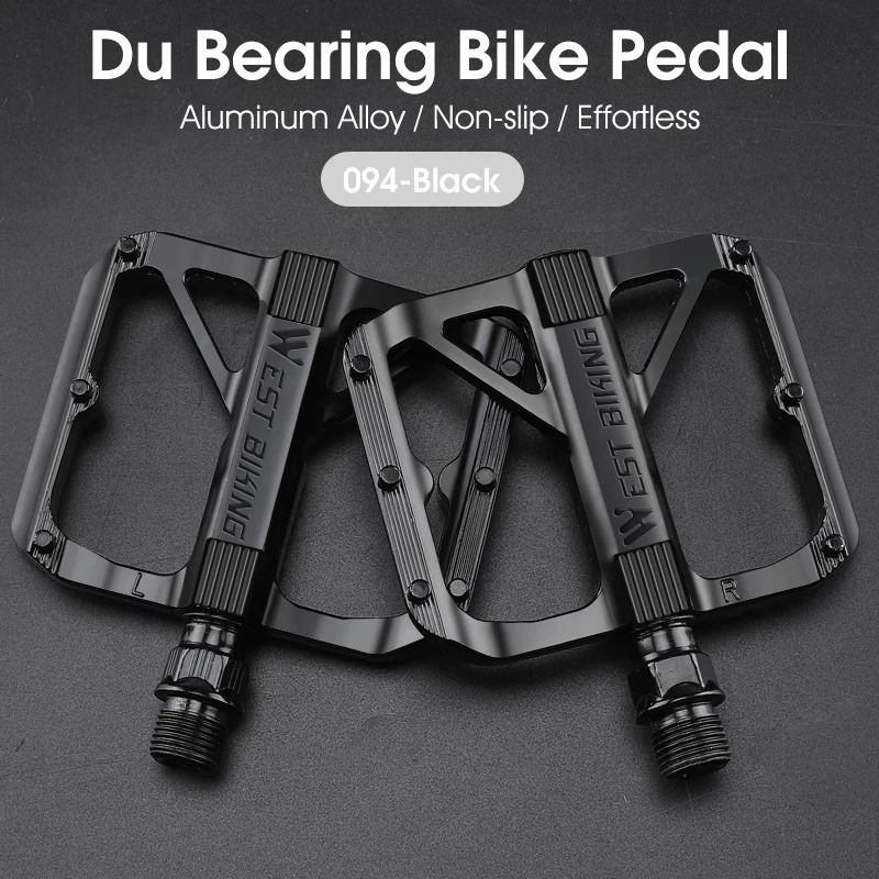 Bicycle Pedals Alloy Anti Slip MTB Road Bike Pedals with Sealed Bearing