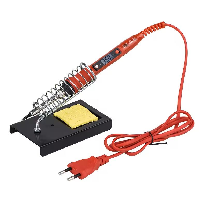 Adjustable Temperature Soldering Iron Kit with LCD Display