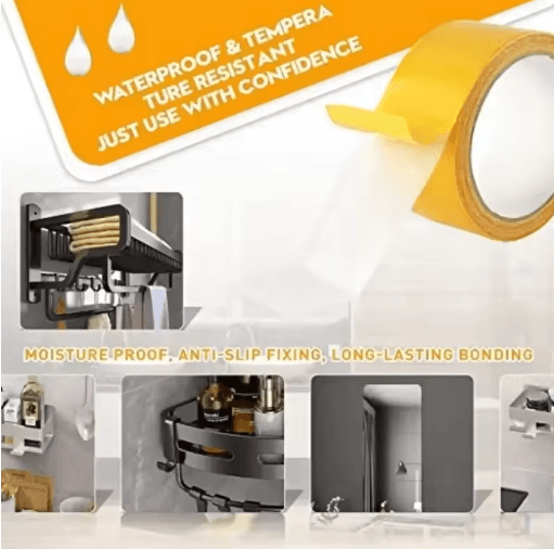 Super-Thin Heavy-Duty Double-Sided Mesh Adhesive Tape