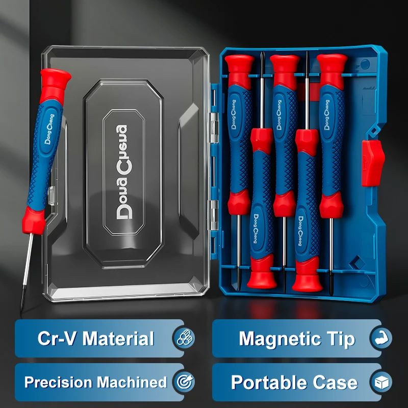 6 Piece Precision Electronic Screwdriver Set for Phone and Computer Repair