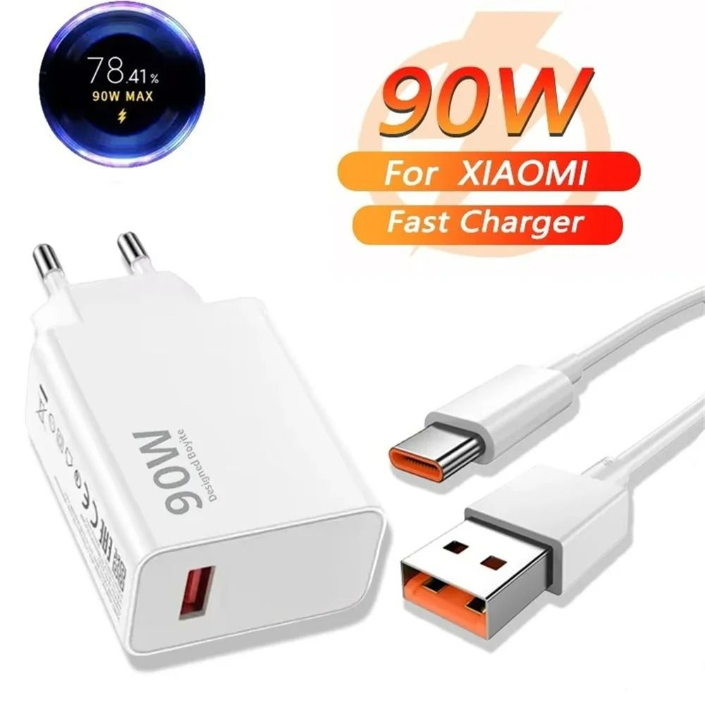 90W High Speed Travel Wall Charger and Cable Set