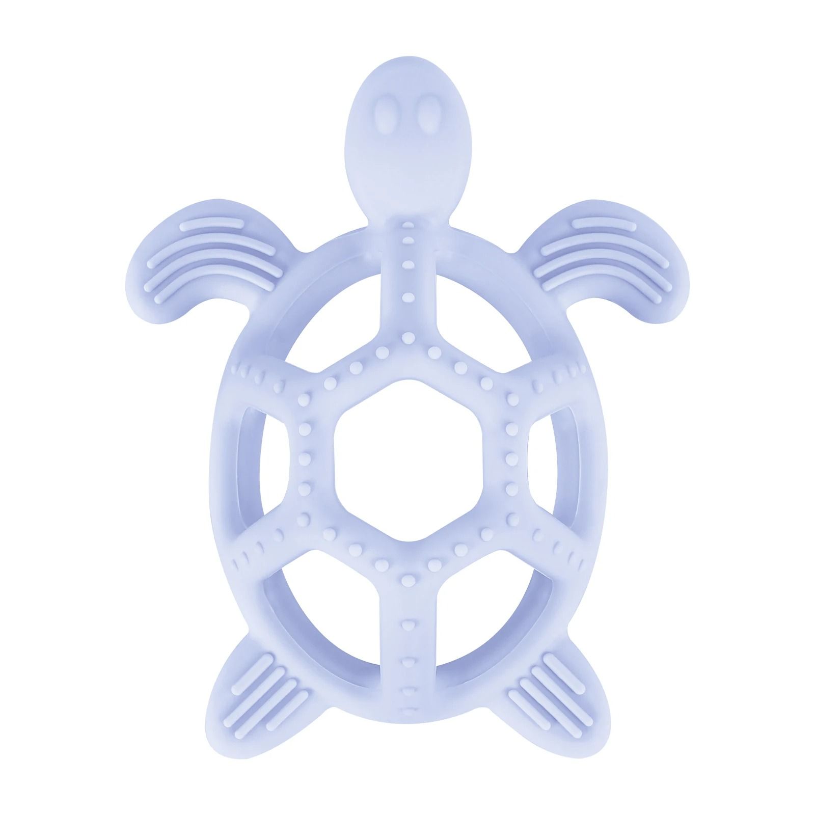 Silicone Turtle Baby Teether – Food-Grade Cartoon Animal Molar Toy