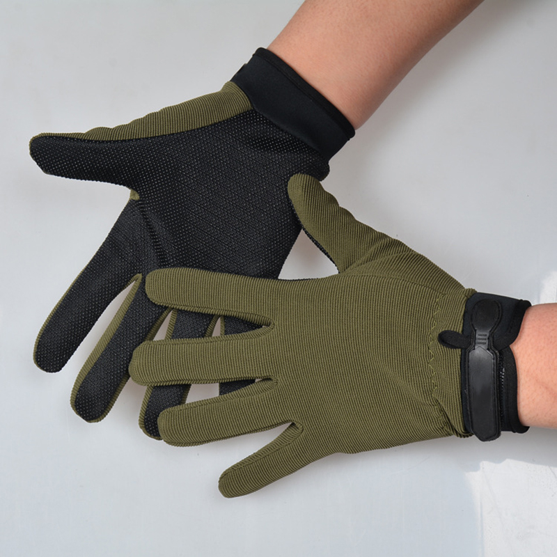 Lightweight Breathable Man Tactical Gloves, Full Finger Gloves Women Riding, Summer Fishing Non Slip Gear