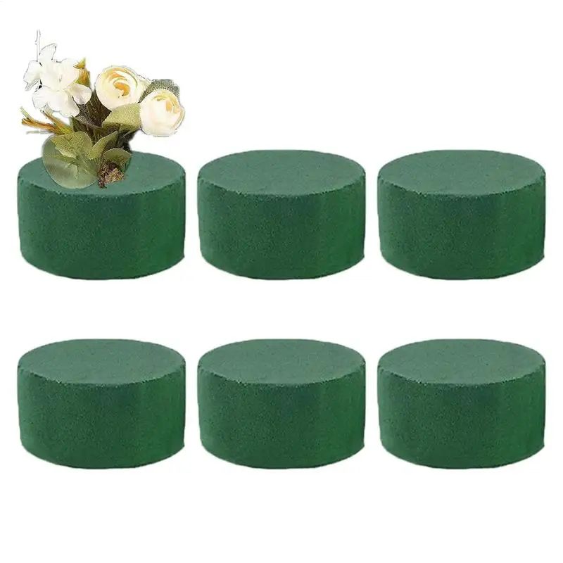 Round Floral Foam Bricks Set