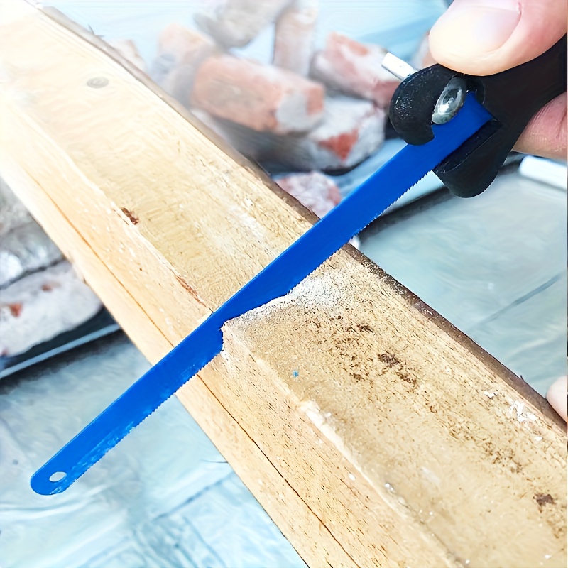 Adjustable Hand Saw with Replacement Blades for Woodworking Compact DIY Tool
